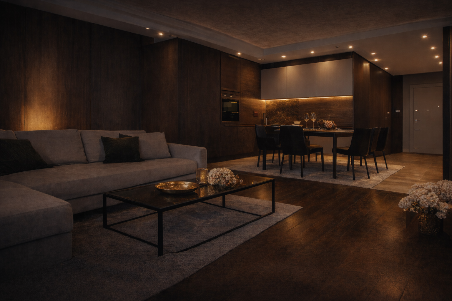 Interior inspiration for a home with underfloor heating